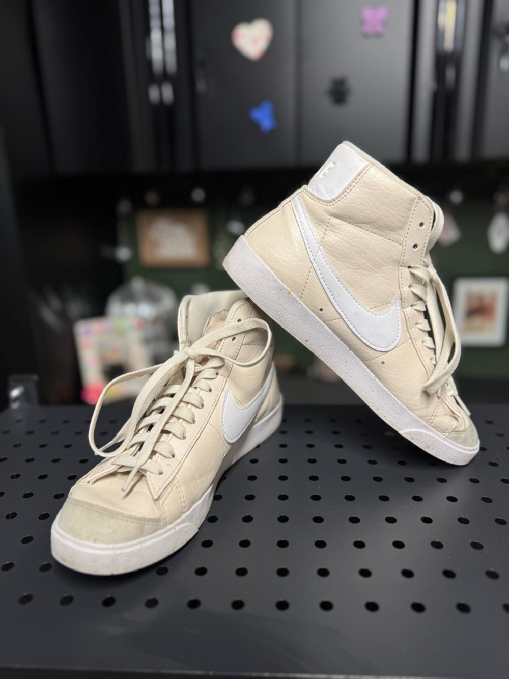 Nike SB Vintage 77’s High-Top Sneakers with White Swoosh